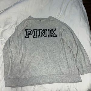 PINK CREWNECK IN GRAY - WOMENS US SIZE XL